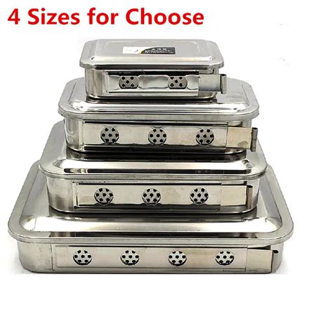 dental stainless steel storage box tray|metal dental instrument trays perforated.